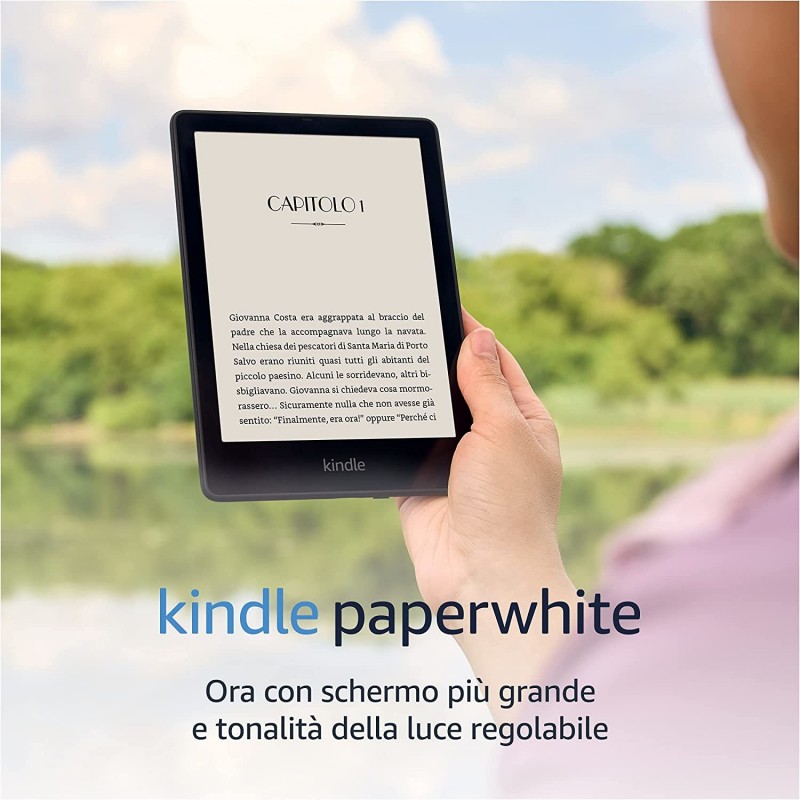 Amazon Kindle Paperwhite lettore e-book Touch screen 16 GB Wi-Fi Nero