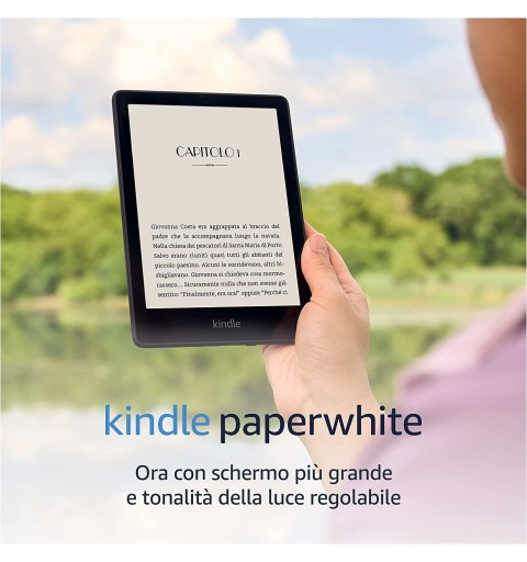 Amazon Kindle Paperwhite lettore e-book Touch screen 16 GB Wi-Fi Nero