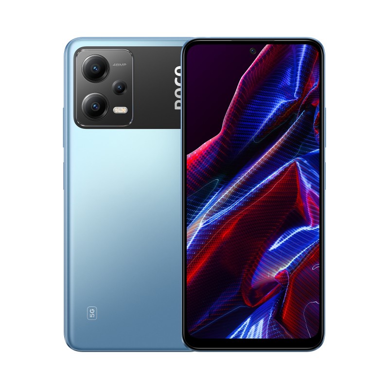 POCO X5 5G 16,9 cm (6.67 Zoll) Dual-SIM Android 12 USB Typ-C 6 GB 128 GB 5000 mAh Blau