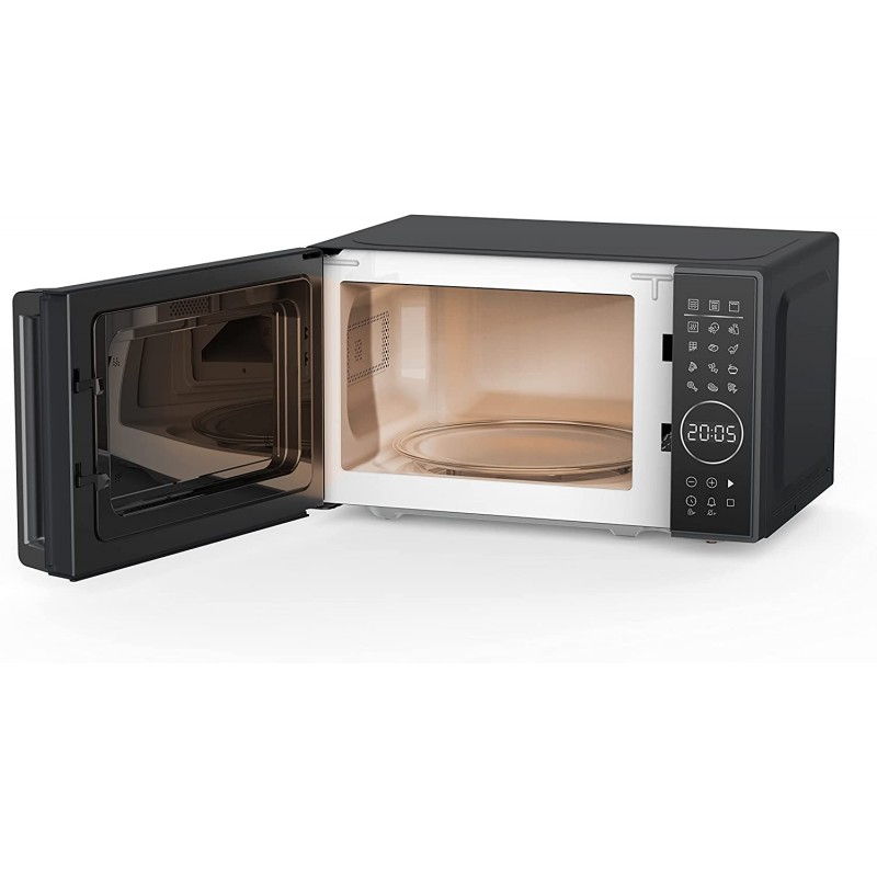 BEKO MGC20130BB Forno Microonde con Grill 20 Litri 1000 W Timer Digitale 10 Livelli di Potenza Nero