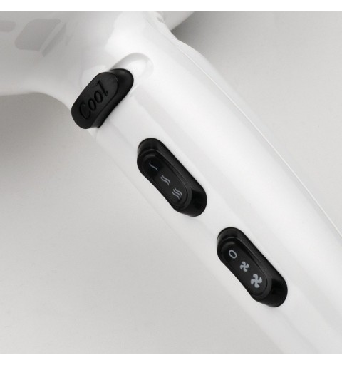 Girmi PH45 2200 W Nero, Bianco
