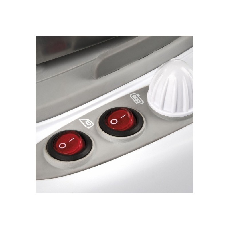 Girmi ST03 2000 W 0,7 l Aluminium-Sockelplatte Grau, Weiß