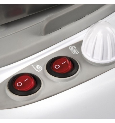 Girmi ST03 2000 W 0,7 l Aluminium-Sockelplatte Grau, Weiß