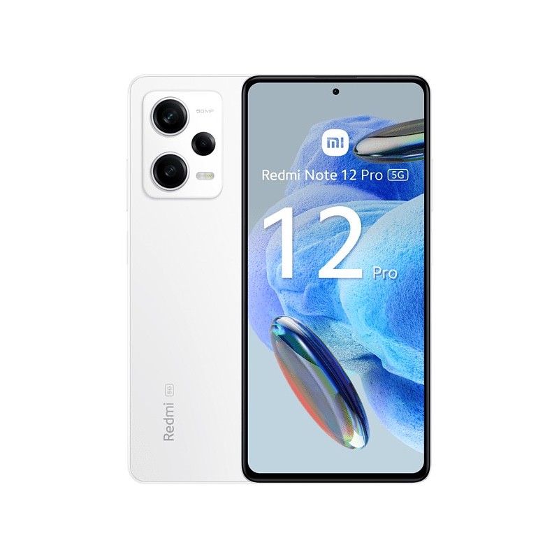 Xiaomi Redmi Note 12 Pro 5G 16,9 cm (6.67") Doppia SIM Android 12 USB tipo-C 8 GB 256 GB 5000 mAh Bianco