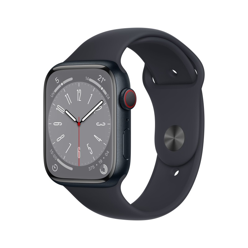 TIM Apple Watch Series 8 OLED 45 mm 4G Nero GPS (satellitare)