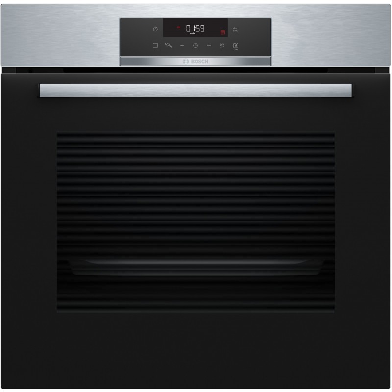 Bosch Serie 2 HBA172BS0 horno 71 L 3600 W A Negro, Acero inoxidable