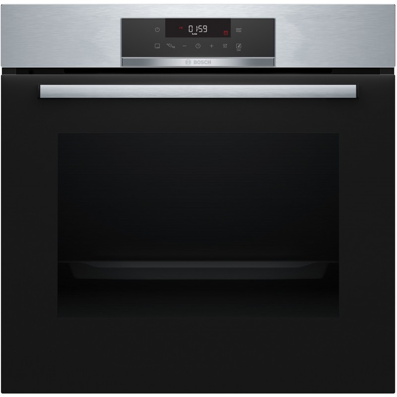 Bosch Serie 2 HBA172BS0 Backofen 71 l 3600 W A Schwarz, Edelstahl