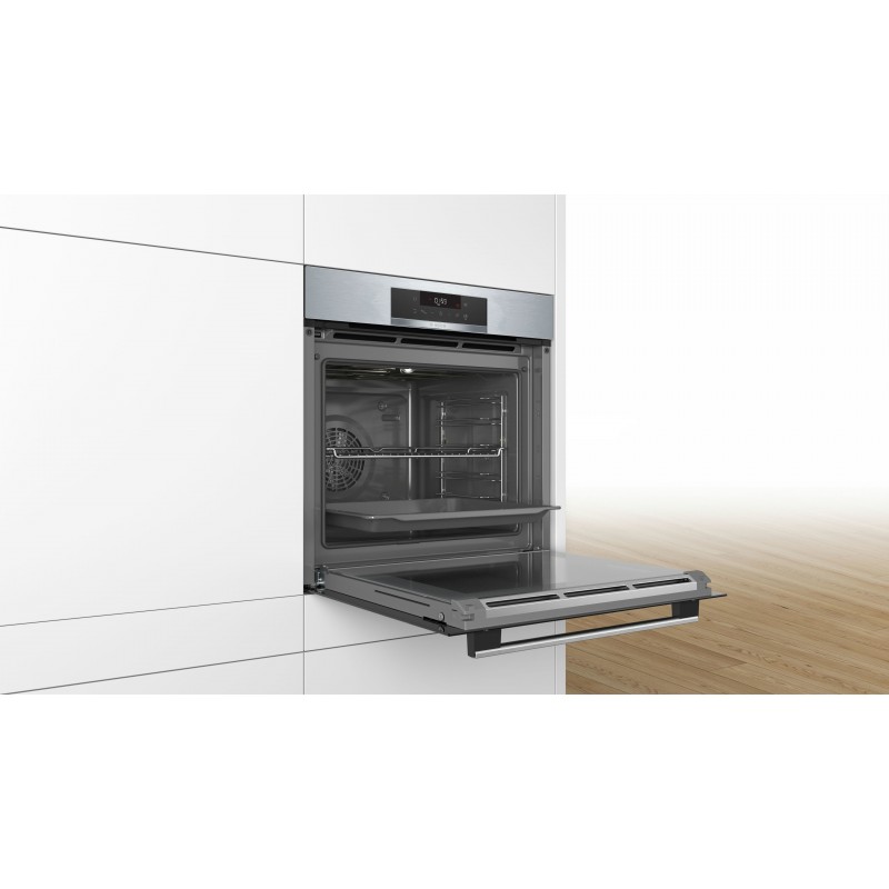 Bosch Serie 2 HBA172BS0 Backofen 71 l 3600 W A Schwarz, Edelstahl