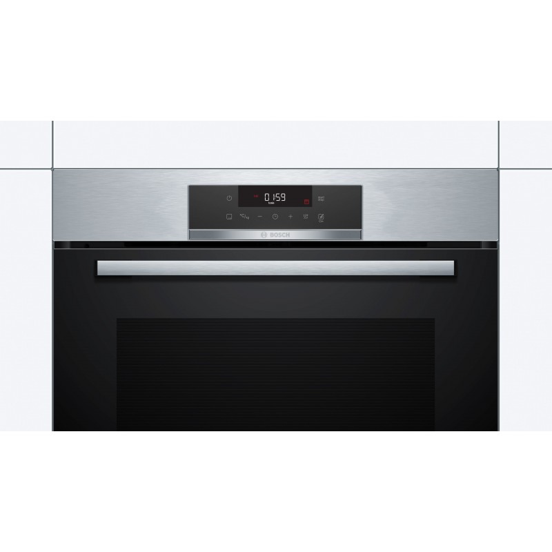 Bosch Serie 2 HBA172BS0 Backofen 71 l 3600 W A Schwarz, Edelstahl