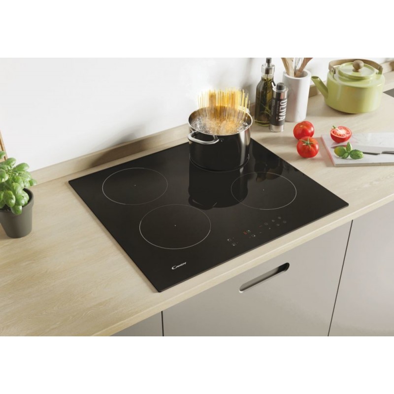 Candy CMCI642TT Black Built-in 59 cm Zone induction hob 4 zone(s)