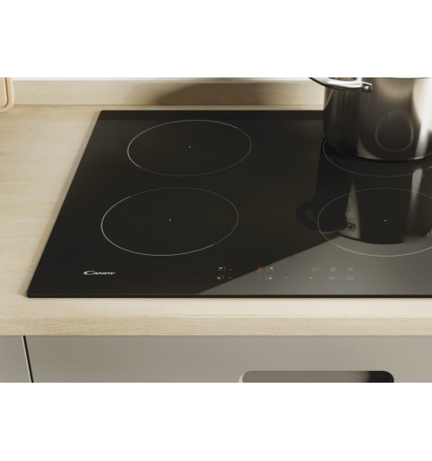 Candy CMCI642TT Black Built-in 59 cm Zone induction hob 4 zone(s)