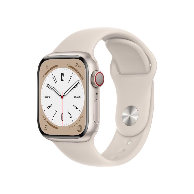 TIM Apple Watch Series 8 OLED 41 mm 4G Beige GPS (satellitare)