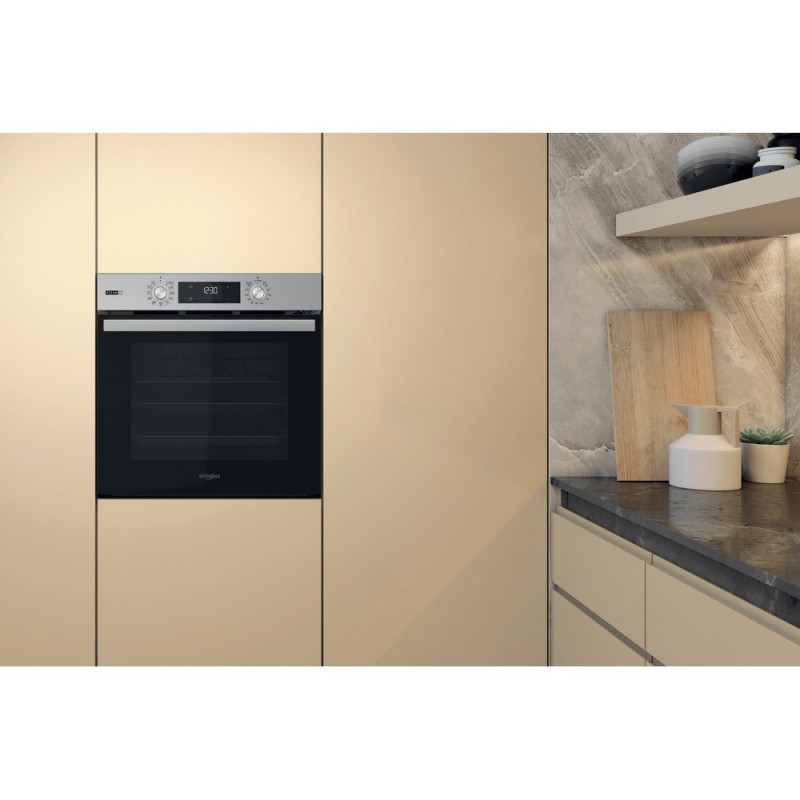 Whirlpool OMSR58RU0SX 71 L A+ Acciaio inossidabile
