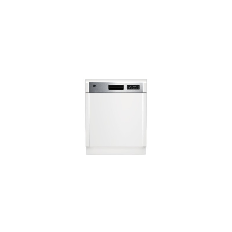 Beko DSN26420X dishwasher Semi built-in 14 place settings E