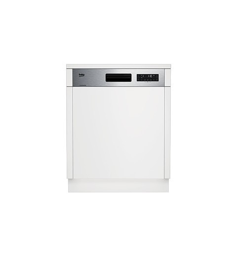 Beko DSN26420X dishwasher Semi built-in 14 place settings E