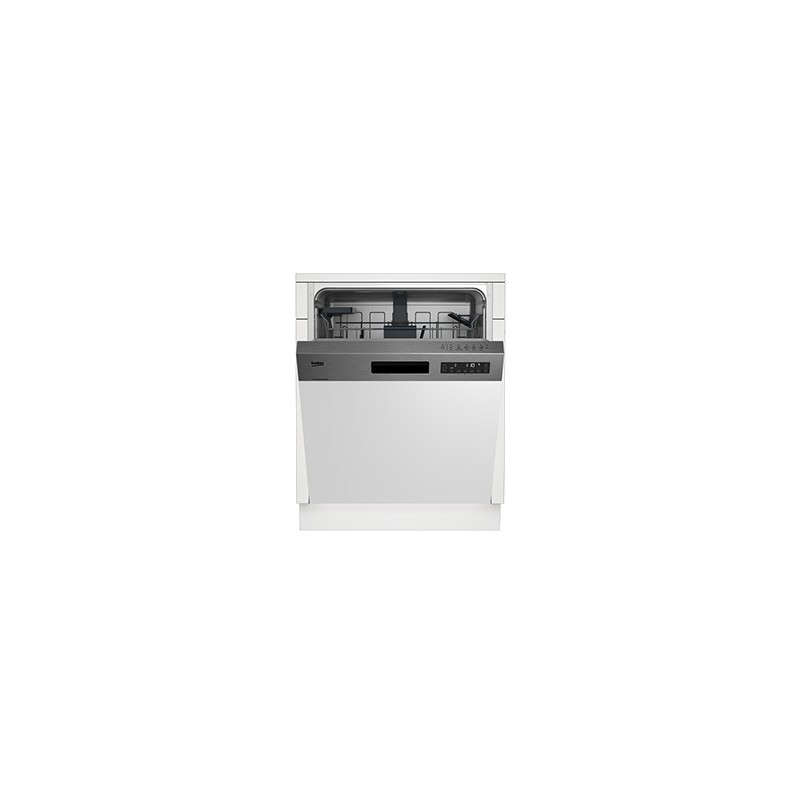 Beko DSN26420X dishwasher Semi built-in 14 place settings E