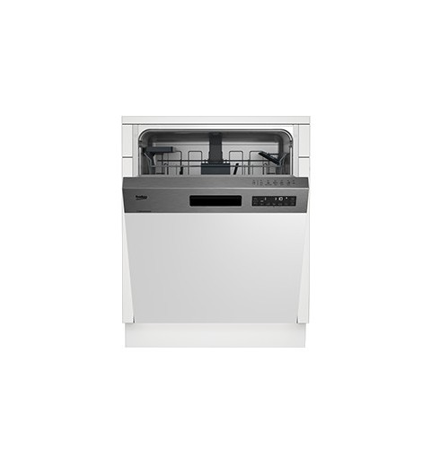Beko DSN26420X dishwasher Semi built-in 14 place settings E
