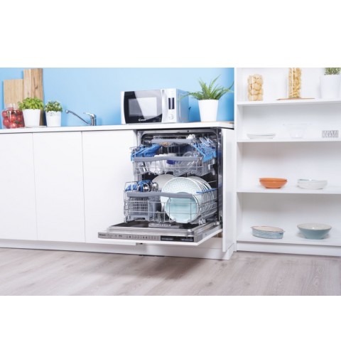 Candy Brava CELDIMN 4S622PS Completamente integrado 16 cubiertos C