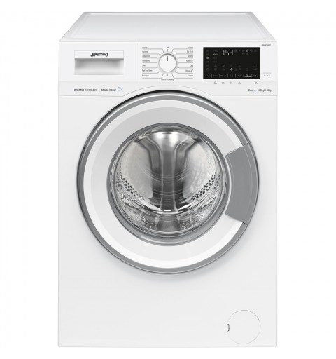Smeg WHT814ASIT lavatrice Caricamento frontale 8 kg 1400 Giri min A Bianco