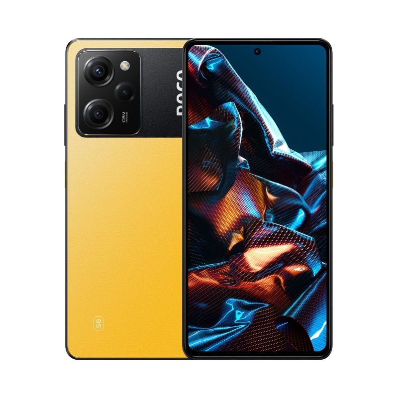 POCO X5 Pro 5G 16,9 cm (6.67") Double SIM Android 12 USB Type-C 8 Go 256 Go 5000 mAh Jaune