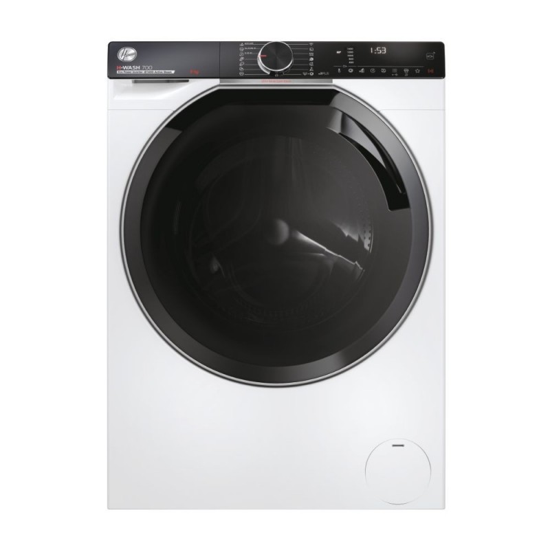 Hoover H-WASH 700 H7W449AMBC-S machine à laver Charge avant 9 kg 1400 tr min A Blanc