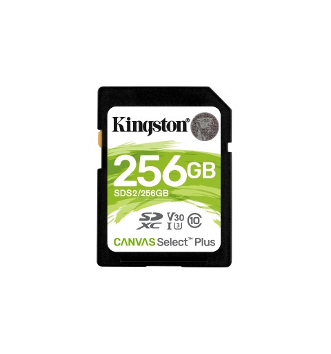 Kingston Technology Canvas Select Plus 256 GB SDXC UHS-I Classe 10
