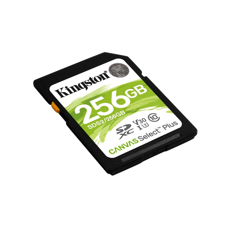 Kingston Technology Canvas Select Plus 256 GB SDXC UHS-I Clase 10