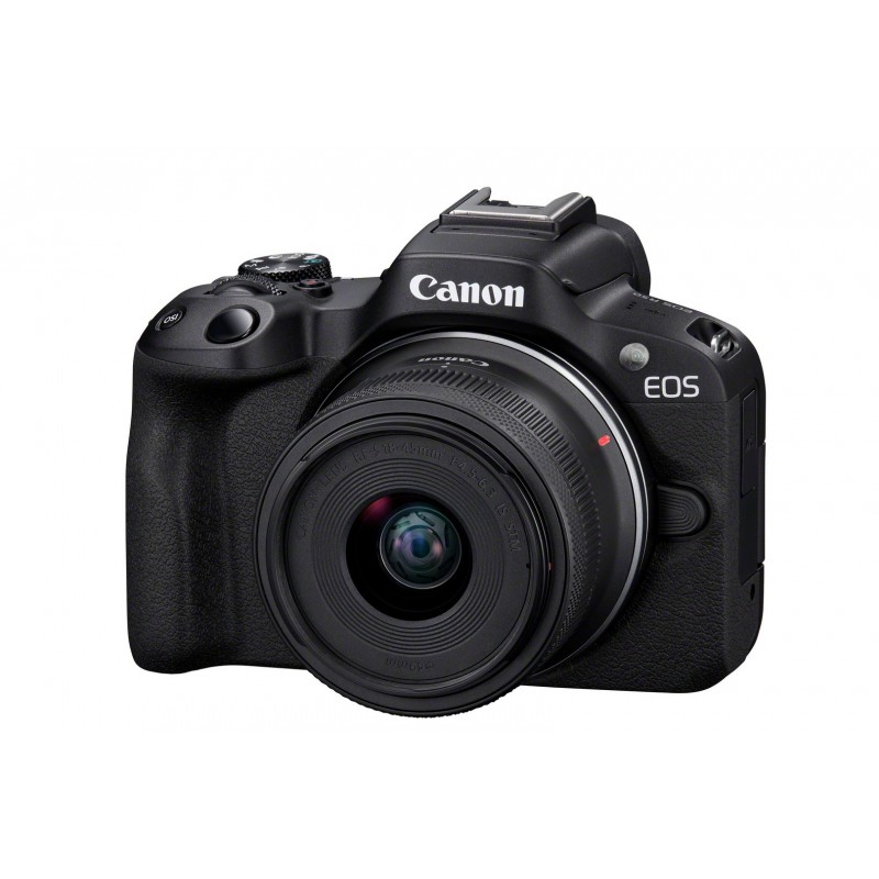 Canon EOS R50, Black + RF-S 18-45 IS STM + RF-S 55-210mm F5-7.1 IS STM Kit MILC 24,2 MP CMOS 6000 x 4000 Pixel Nero