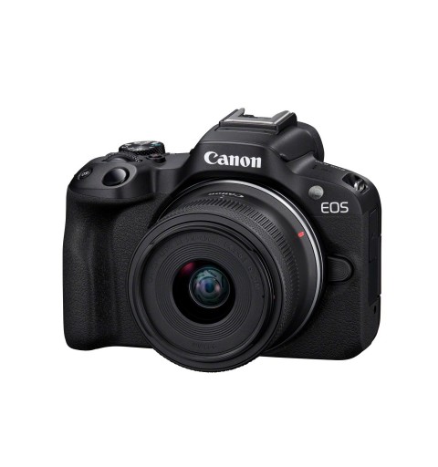 Canon EOS R50, Black + RF-S 18-45 IS STM + RF-S 55-210mm F5-7.1 IS STM Kit MILC 24,2 MP CMOS 6000 x 4000 pixels Noir