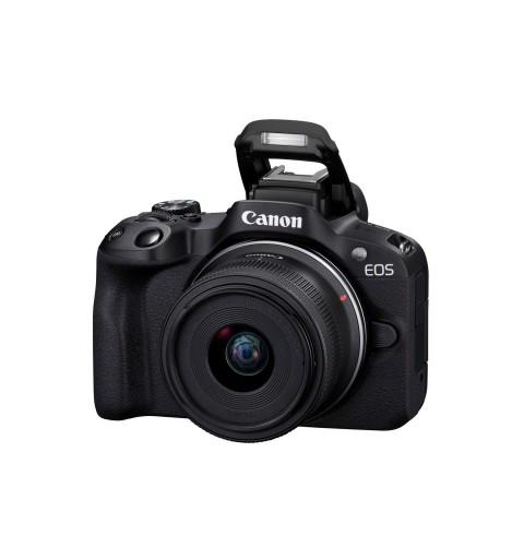Canon EOS R50, Black + RF-S 18-45 IS STM + RF-S 55-210mm F5-7.1 IS STM Kit MILC 24,2 MP CMOS 6000 x 4000 pixels Noir