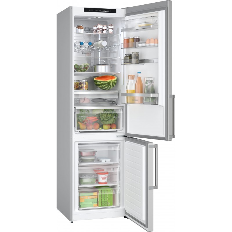 Bosch Serie 6 KGN39AIAT fridge-freezer Freestanding 363 L A Stainless steel