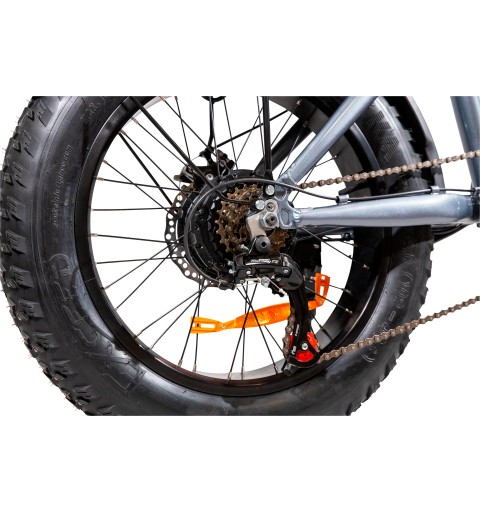 EMG 20FB10 Elektro-Fahrrad Grau Aluminium 50,8 cm (20 Zoll) 29 kg