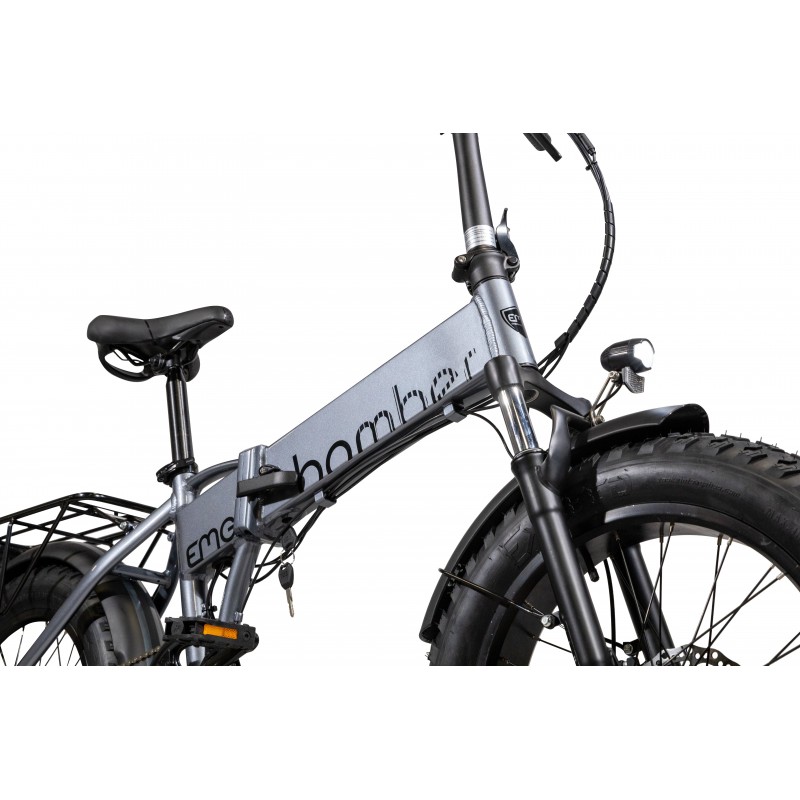 EMG 20FB10 Elektro-Fahrrad Grau Aluminium 50,8 cm (20 Zoll) 29 kg