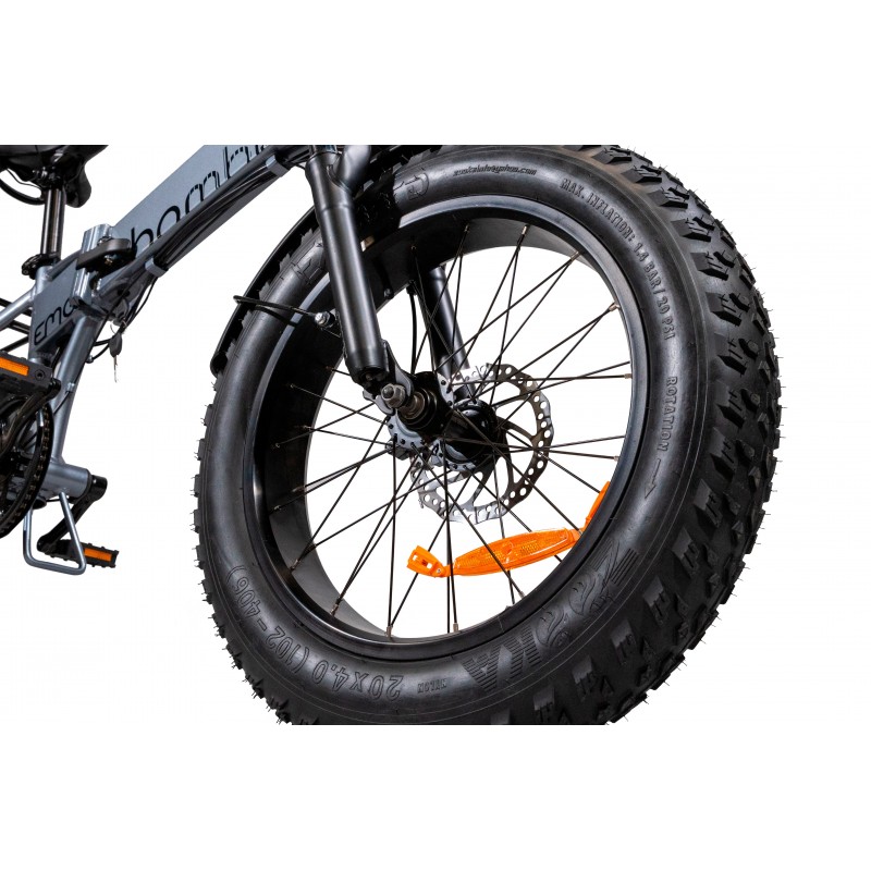 EMG 20FB10 Elektro-Fahrrad Grau Aluminium 50,8 cm (20 Zoll) 29 kg