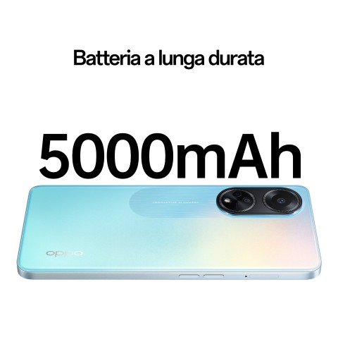 OPPO A98 5G 17,1 cm (6.72") SIM doble Android 13 USB Tipo C 8 GB 256 GB 5000 mAh Azul
