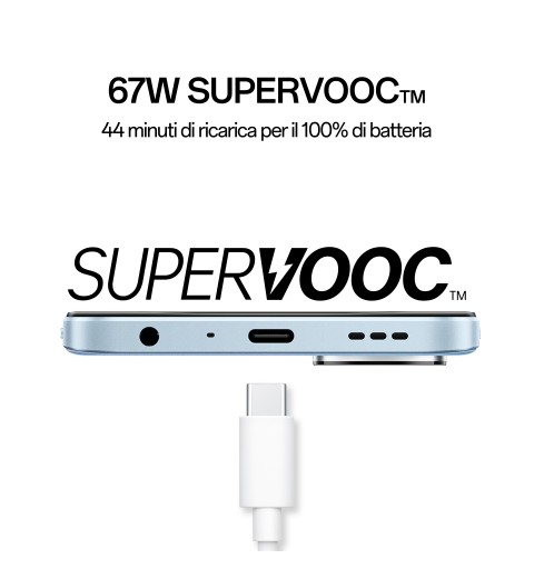 OPPO A98 5G 17,1 cm (6.72") SIM doble Android 13 USB Tipo C 8 GB 256 GB 5000 mAh Azul