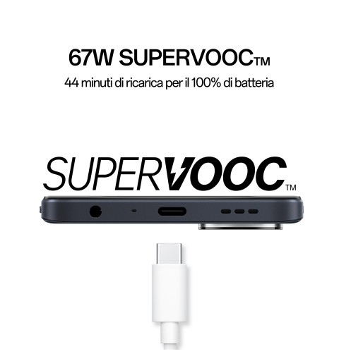 OPPO A98 5G 17,1 cm (6.72") Double SIM Android 13 USB Type-C 8 Go 256 Go 5000 mAh Noir