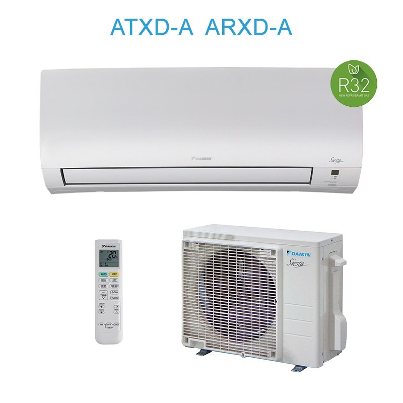 Daikin ATXD35A ARXD35A Condizionatore Climatizzatore 12000BTU Siesta Essence A+++ R32 Inverter Wifi Bianco - Novità 2023