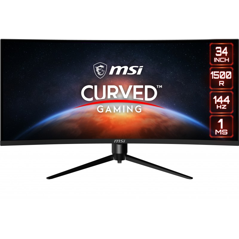 MSI Optix MAG342CQR 86,4 cm (34") 3440 x 1440 Pixel UltraWide Quad HD LCD Nero