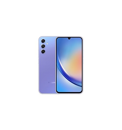 TIM Samsung Galaxy A34 5G 16.8 cm (6.6") Hybrid Dual SIM Android 13 USB Type-C 6 GB 128 GB 5000 mAh Violet