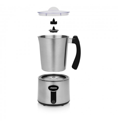Princess 01.243005.01.001 montalatte Schiumatore per latte automatico Argento
