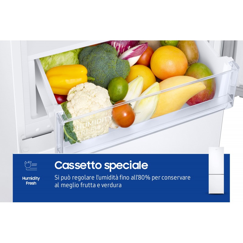 Samsung Frigorifero Combinato EcoFlex 1.85m 344L RB33B610EWW