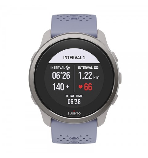Suunto 5 Peak 2,79 cm (1.1") LED 43 mm Gris, Argent GPS (satellite)