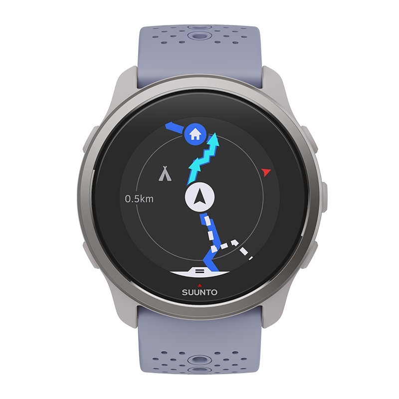 Suunto 5 Peak 2.79 cm (1.1") LED 43 mm Grey, Silver GPS (satellite)
