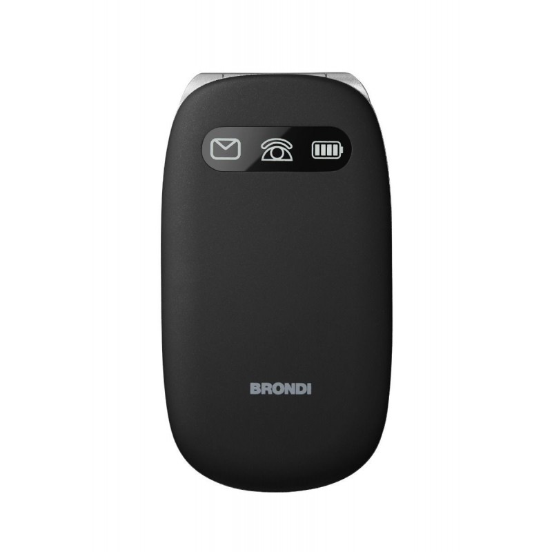 Brondi BROAMICOCOMFORTBKR Handy 7,11 cm (2.8 Zoll) Schwarz Funktionstelefon