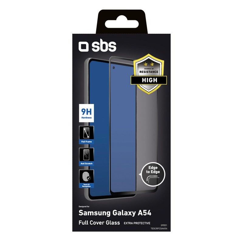 SBS Full Cover Protector de pantalla Samsung 1 pieza(s)