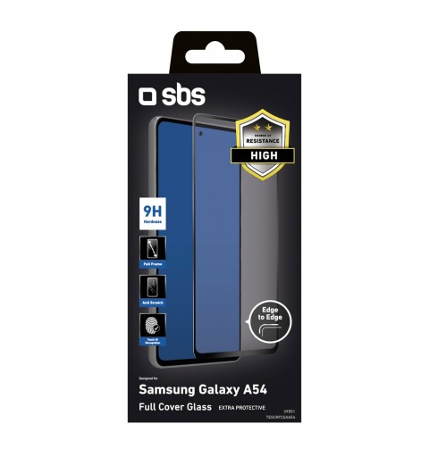 SBS Full Cover Protector de pantalla Samsung 1 pieza(s)