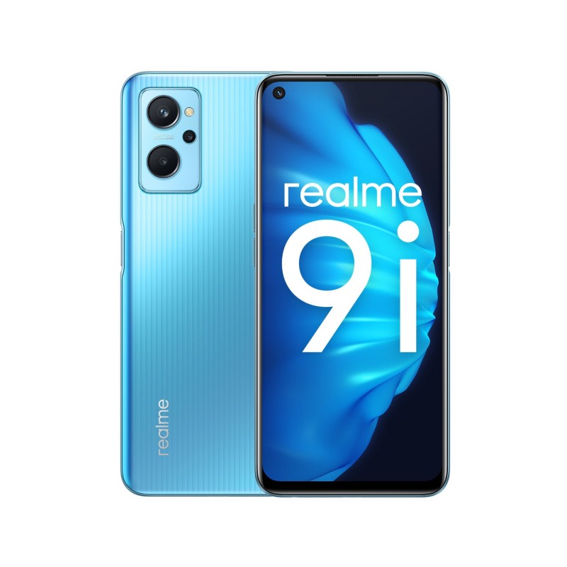 realme 9i 16,8 cm (6.6") Double SIM Android 11 4G USB Type-C 4 Go 64 Go 5000 mAh Bleu