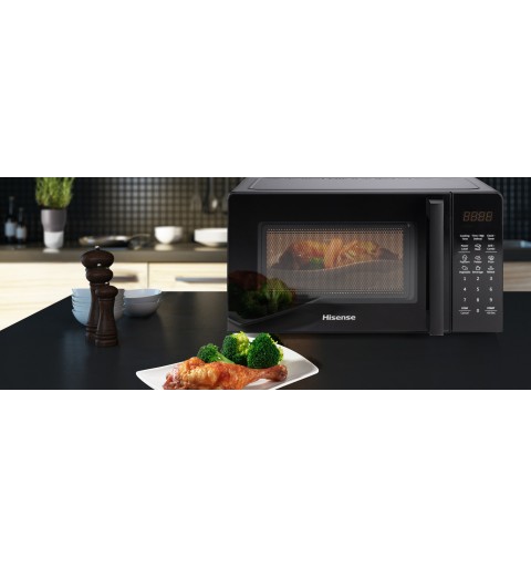 Hisense H23MOBS5HG microwave Countertop Combination microwave 23 L 800 W Black