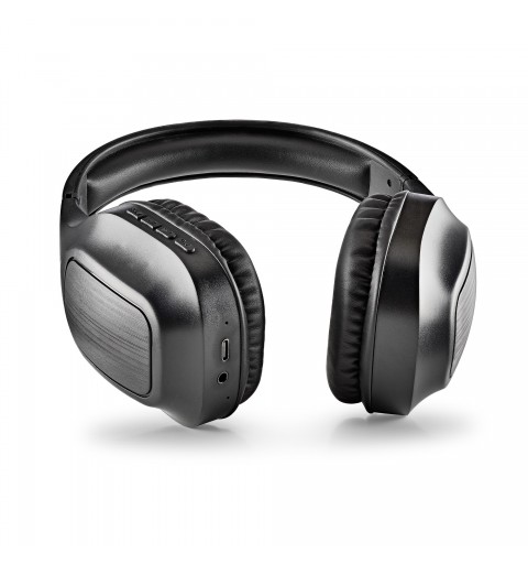 NGS ARTICA WRATH Headphones Wired & Wireless Head-band Calls Music USB Type-C Bluetooth Black